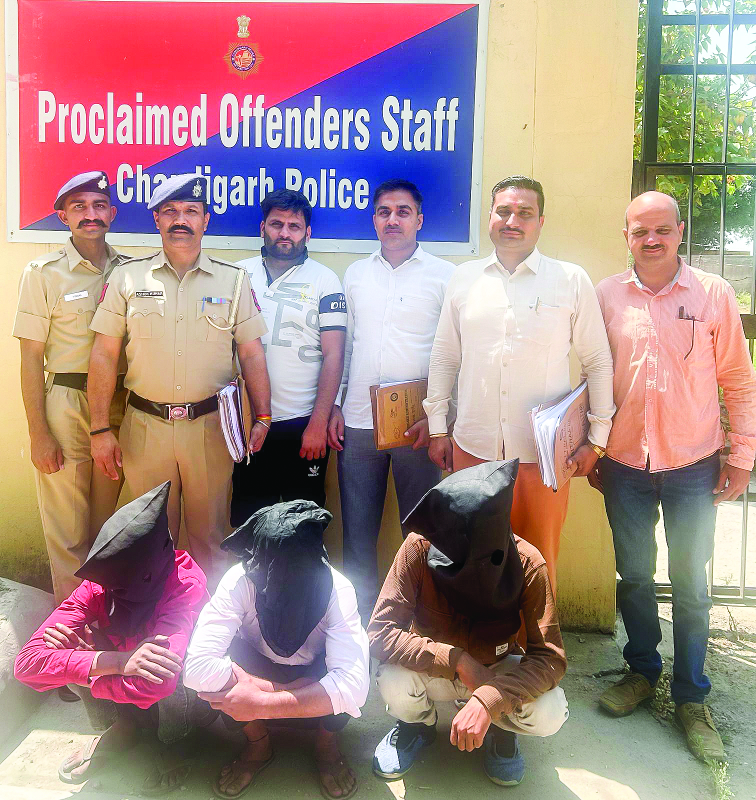 Chandigarh police arrests 6 proclaimed offenders