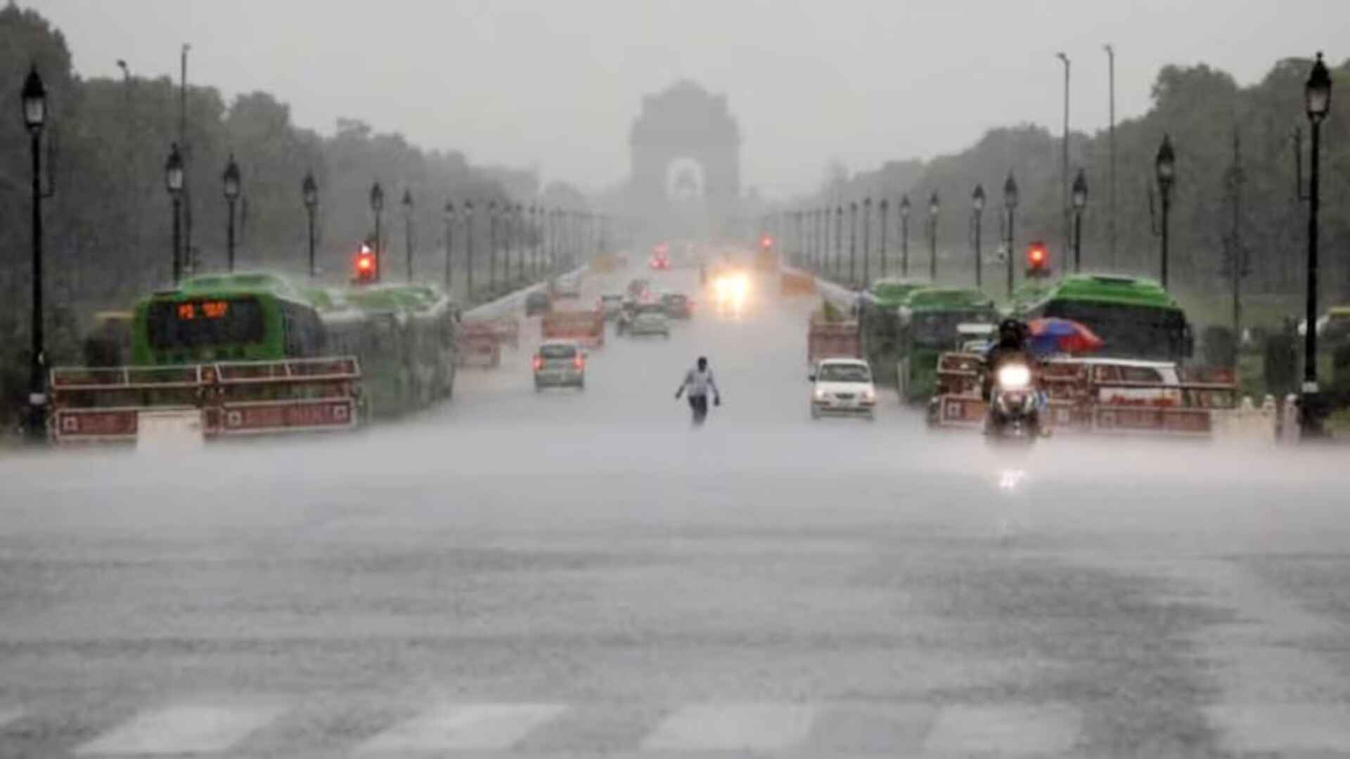 Delhi Heatwave Eases as Cloudy Skies and Gusty Winds Bring Relief