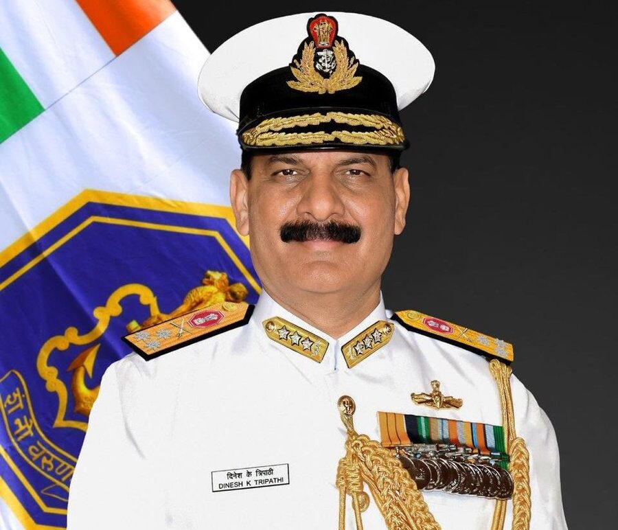 Dinesh K Tripathi to Take Over as the New Chief of Naval Staff Tomorrow