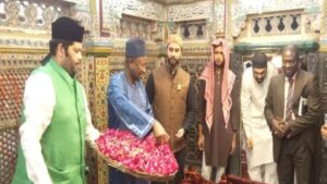 Gambia Ambassador Mustapha Jawara Praises India-Gambia Ties After Dargah Visit