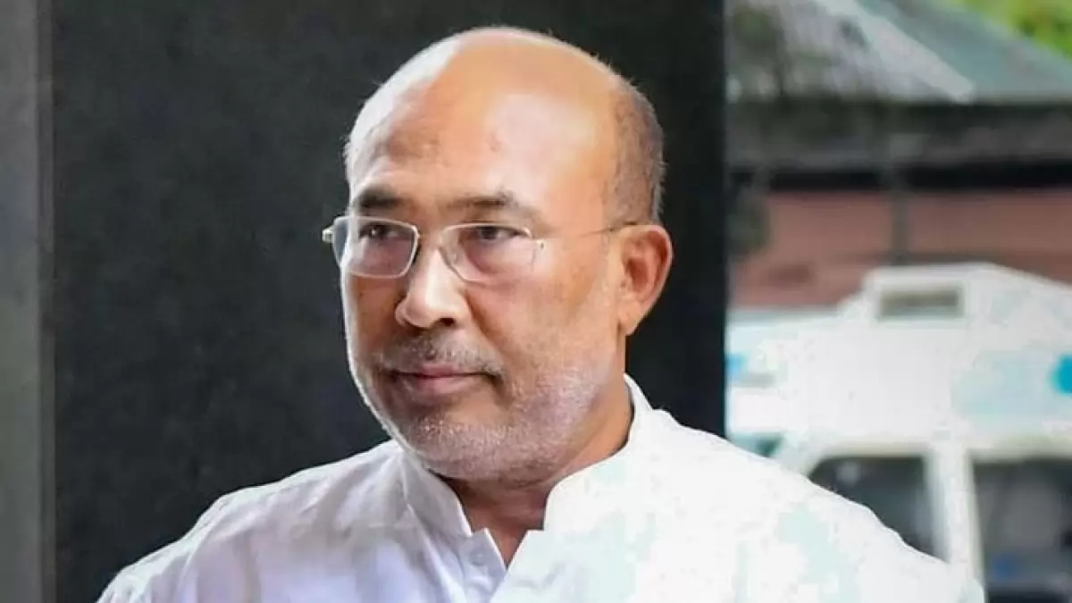 CM Biren Singh Says, “Congress Responsible for Manipur’s Situation”