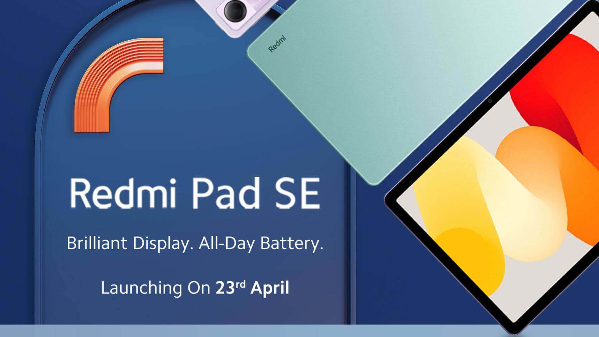 Redmi Pad SE to Hit Indian Markets on April 23