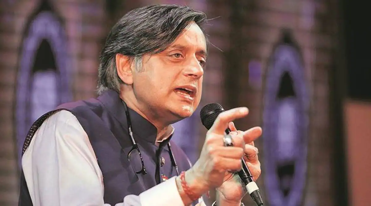 Congress MP Shashi Tharoor joins people offering Namaz on Eid in Kerela