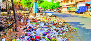 Residents distressed by filth, Municipal Commissioner remains unaware