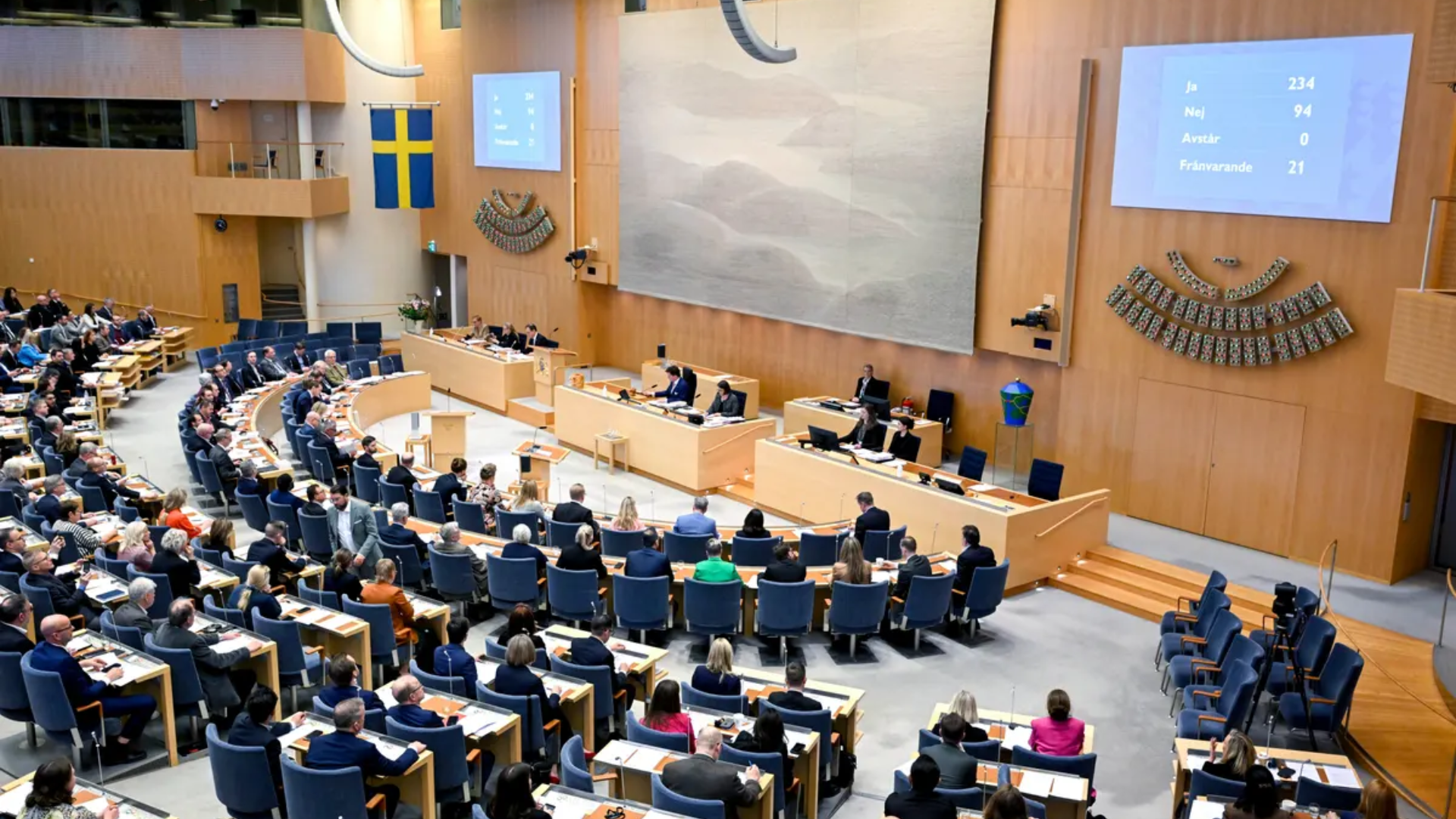 Sweden passes law lowering legal gender change from 18 to 16