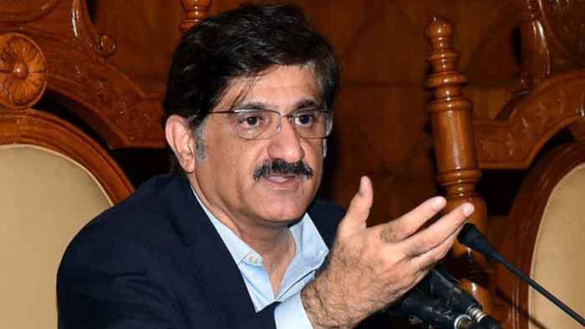 CM of Sindh province Syed Murad Ali Shah