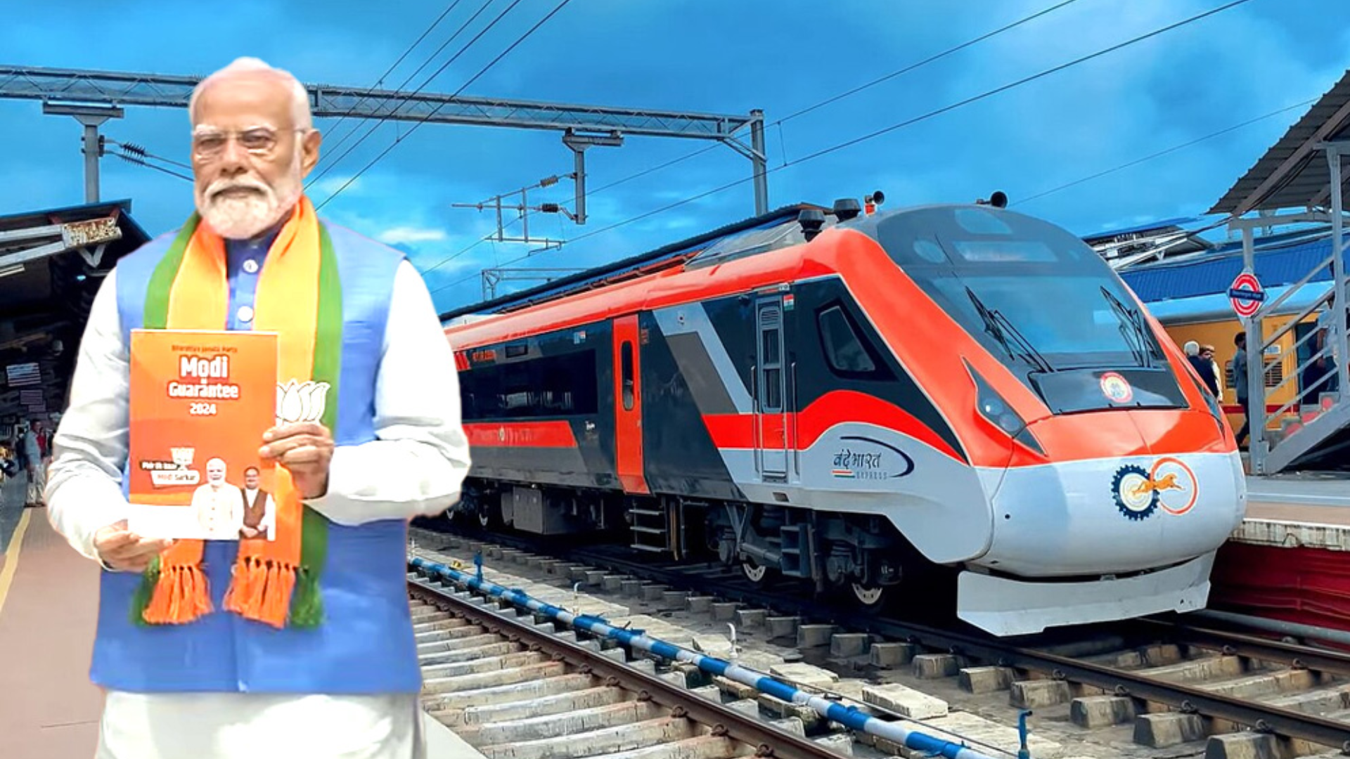 BJP Manifesto 2024: PM Modi Vows Expansion of Vande Bharat, Bullet Train Project