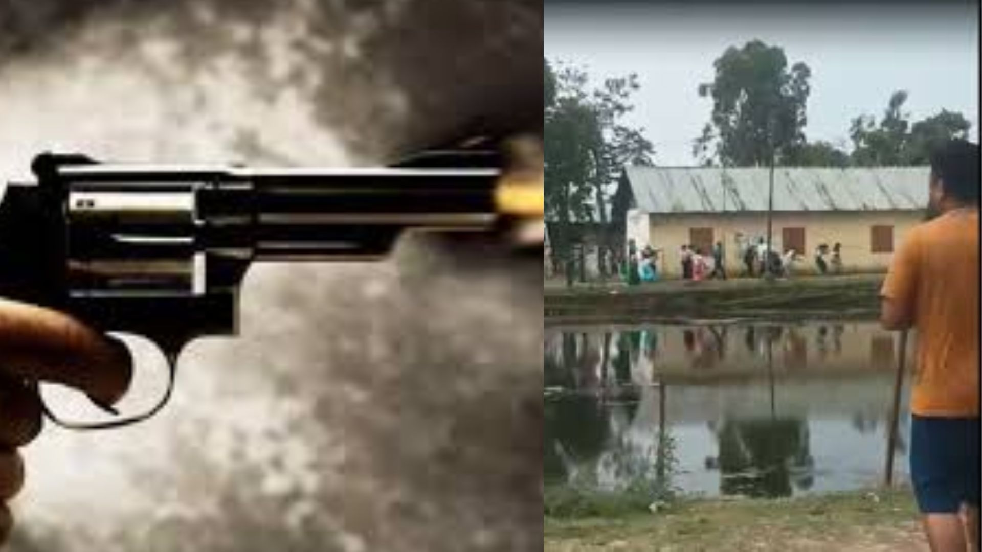 Sound of gunfire exchange near polling booth in Manipur