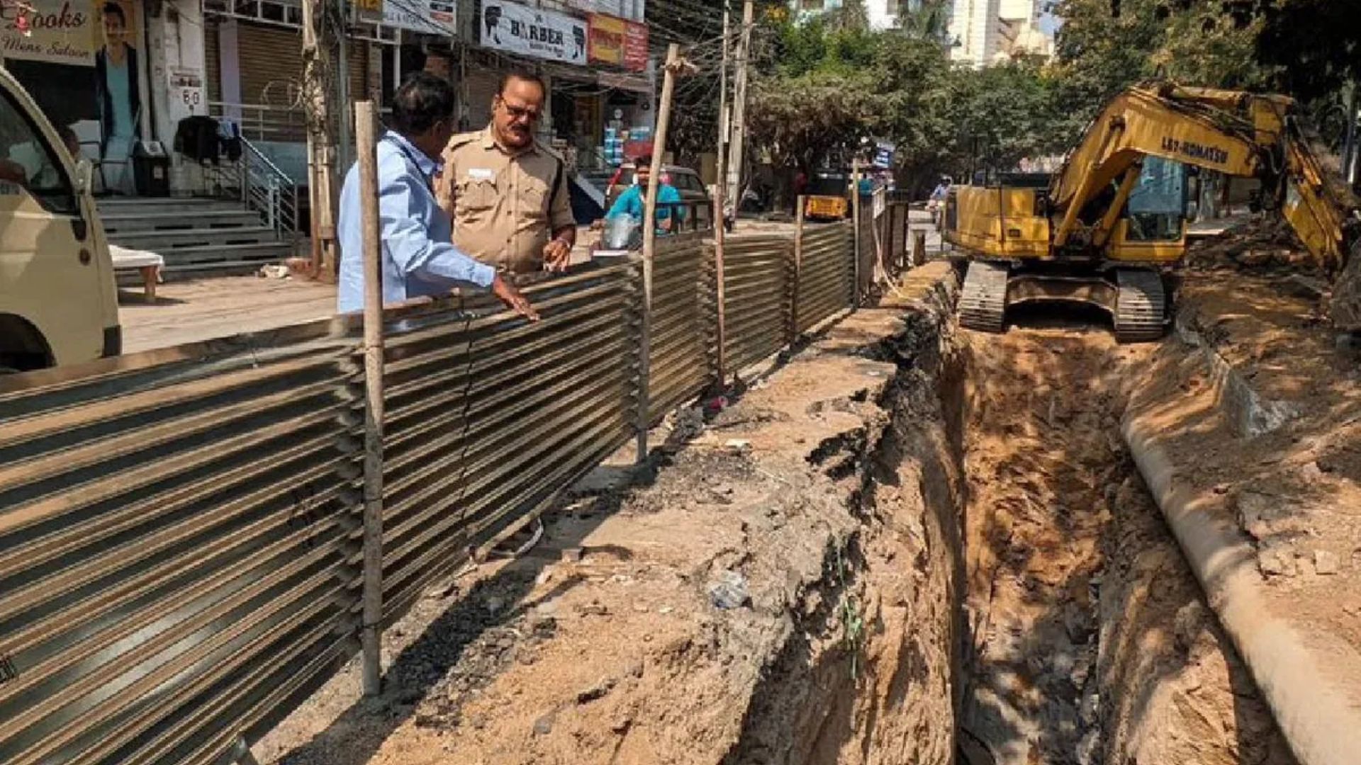 Telangana man falls into pit dug by water board, dies