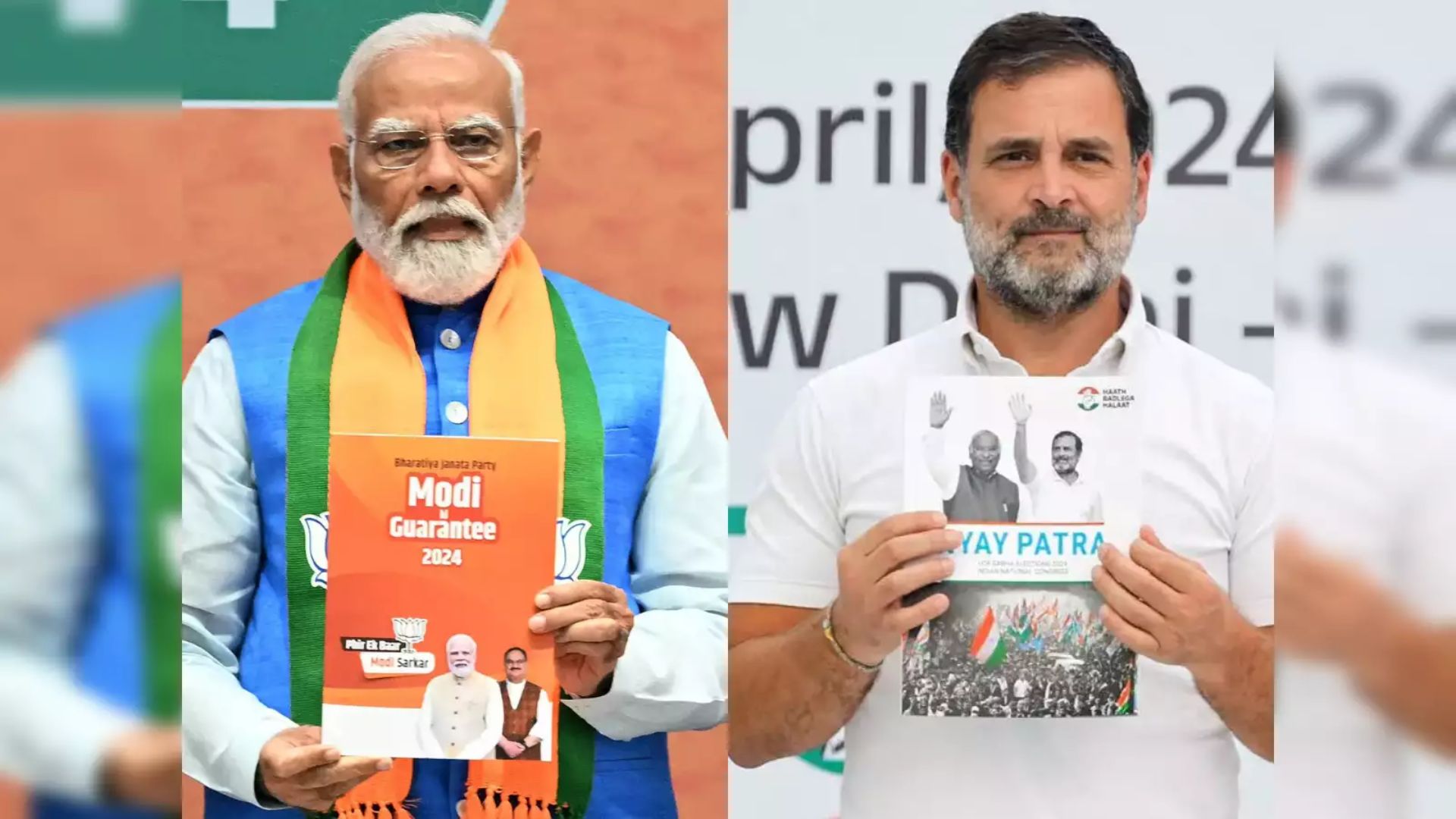 Lok Sabha Election 2024: BJP’s ‘Sankalp Patra’ vs Congress’ ‘Nyay Patra’