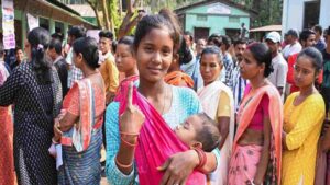 LS Polls: Assam records 77.35 pc voter turnout in second phase of polls