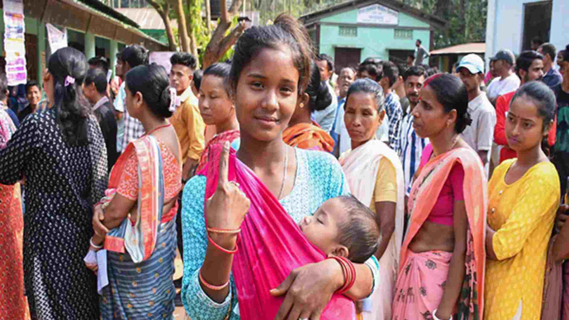 LS Polls: Assam records 77.35 pc voter turnout in second phase of polls