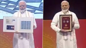 PM Modi Unveils Stamp and Coin at Mahaveer Nirvan Mahotsav Inauguration