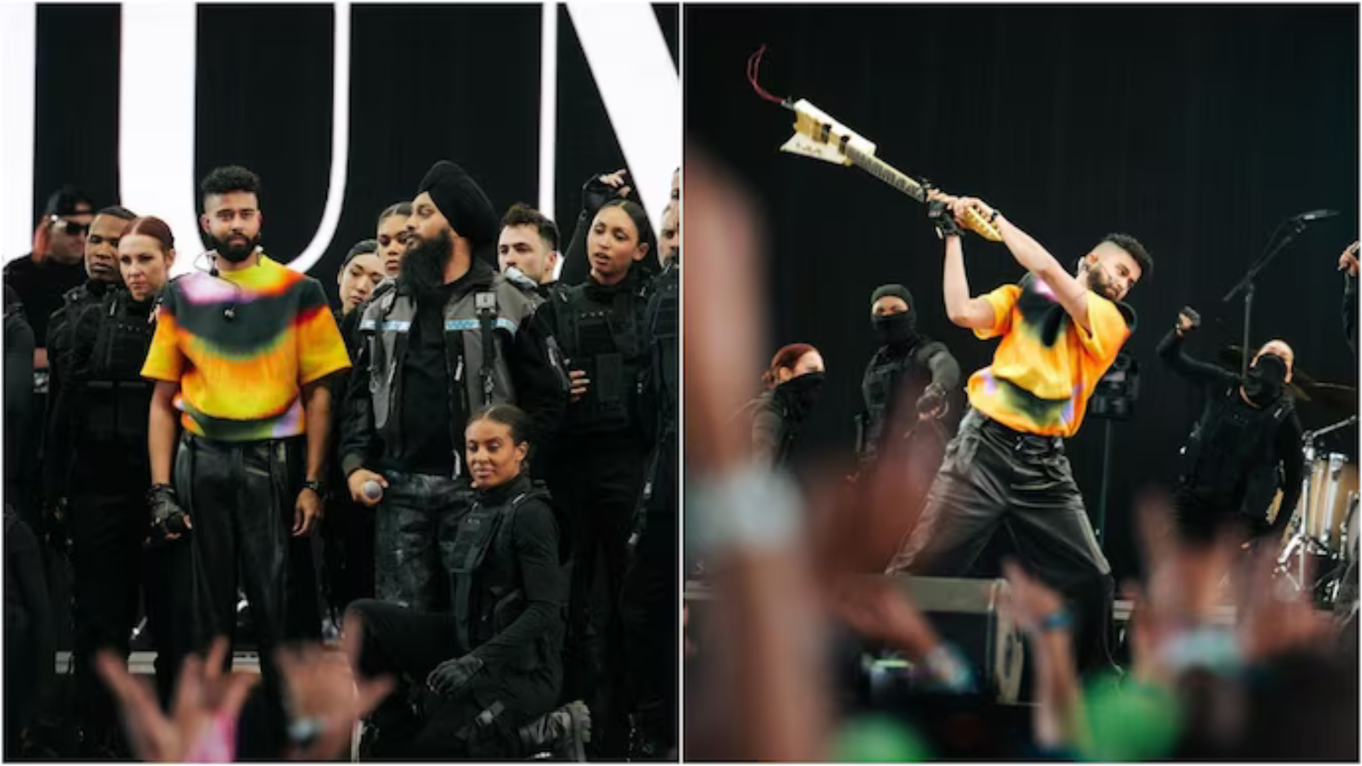 AP Dhillon Sparks Controversy for Smashing Guitar at Coachella Performance