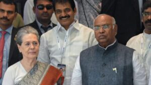 Sonia Gandhi, Mallikarjun Kharge to convene rally in Jaipur on Congress manifesto ‘Nyay Patra’ today