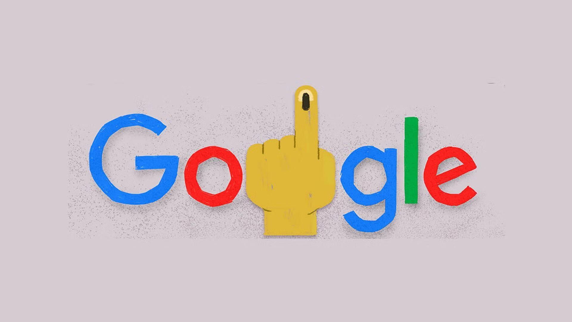 Google Doodle Marks Second Phase of Lok Sabha Elections 2024 with Voting Symbol