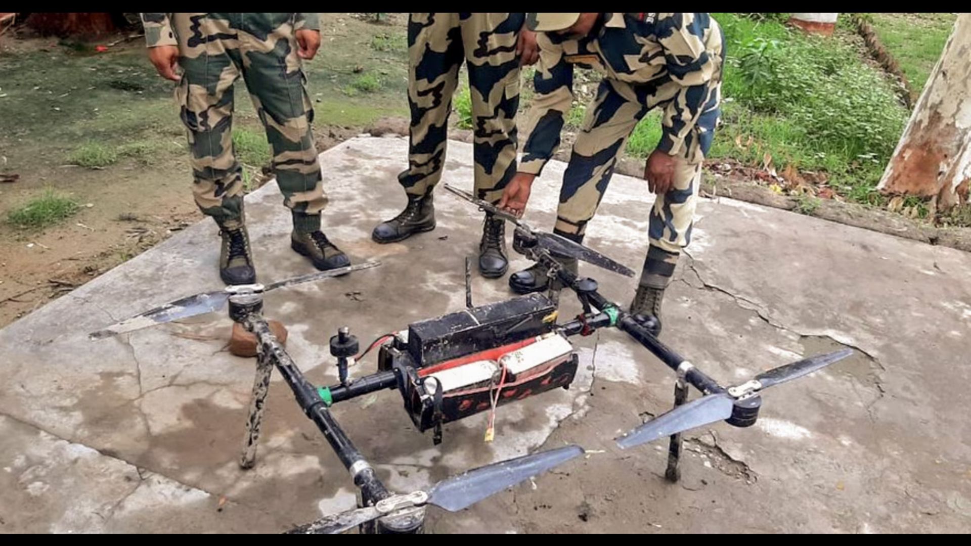 BSF Seizes China-Made Drone in Punjab’s Tarn Taran Region