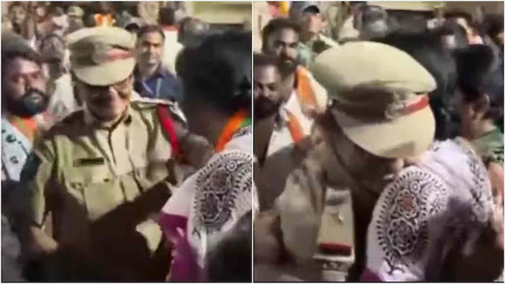 Here’s Why This Woman Cop Got Suspended In Hyderabad