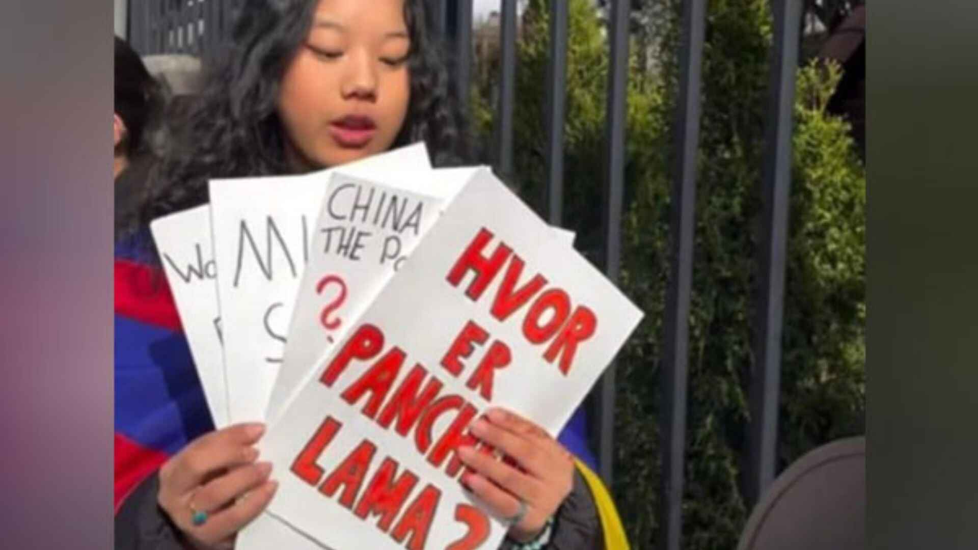 Oslo Rally Calls for release of 11th Panchen Lama