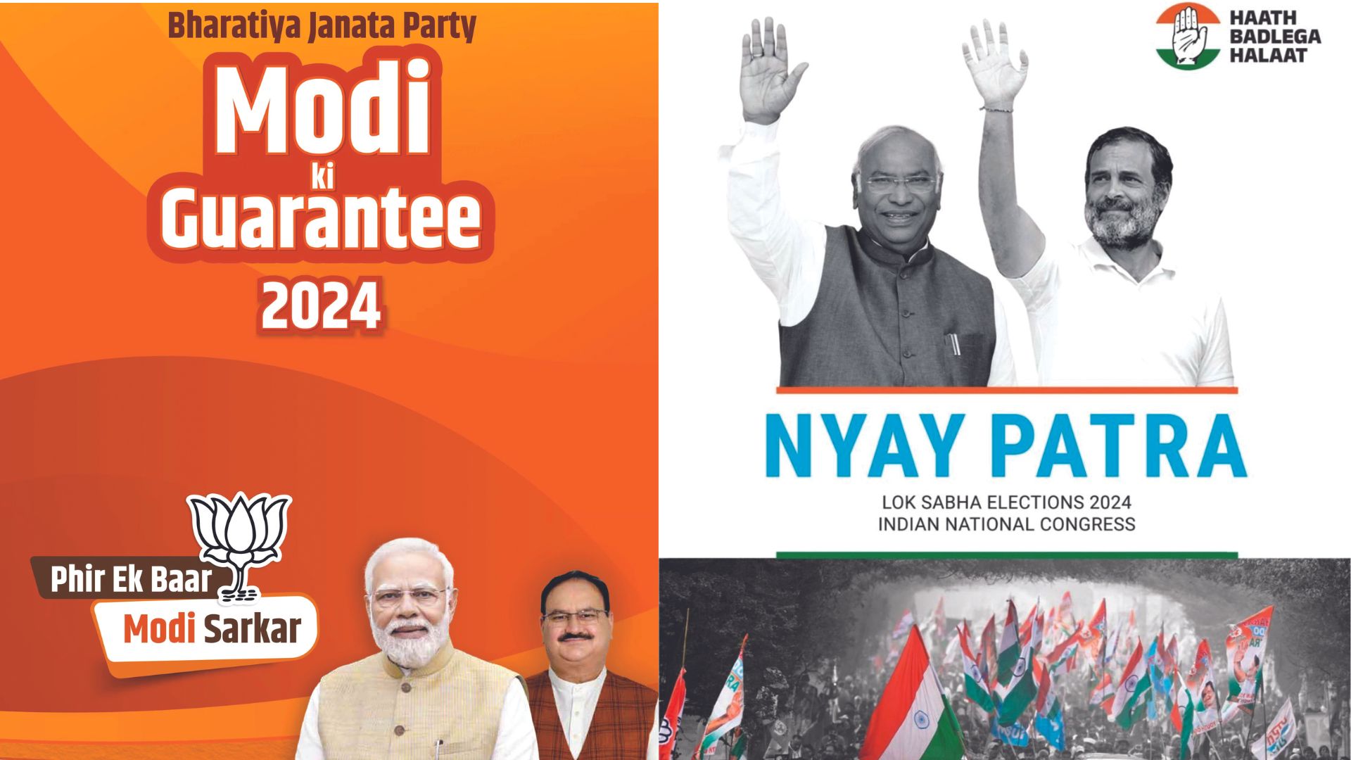 Why BJP’s Sankalp Patra scores over Cong’s Nyay Patra