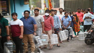 Delhi Water Crisis Deepens: BJP Protests Across City, Jal Board Office Vandalized