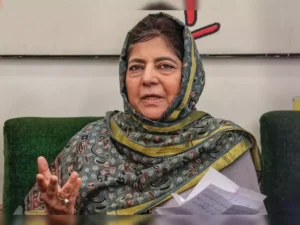 Mehbooba Mufti urges voters to voice discontent over Article 370 abrogation