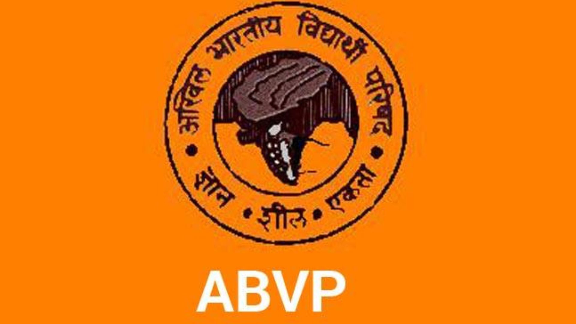 ABVP protests against the increasing bus accidents