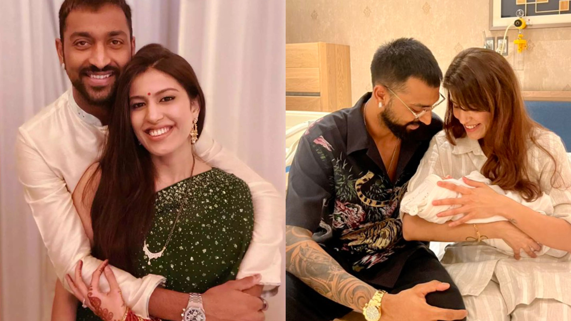 Cricketer Krunal Pandya, Wife Pankhuri Blessed with a Baby Boy, Reveals Name