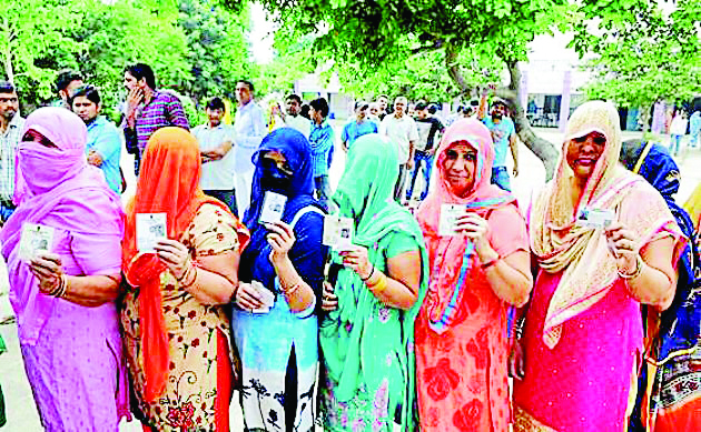 With sizeable 47% vote chunk, women seeking equal representation in Haryana LS polls