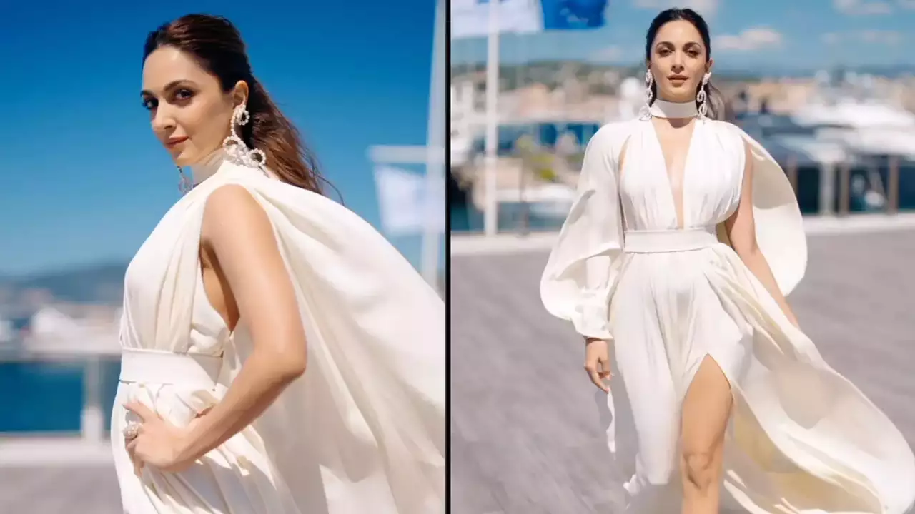 Kiara Advani Makes Her Stunning Debut at Cannes 2024 with a White High-Slit Gown