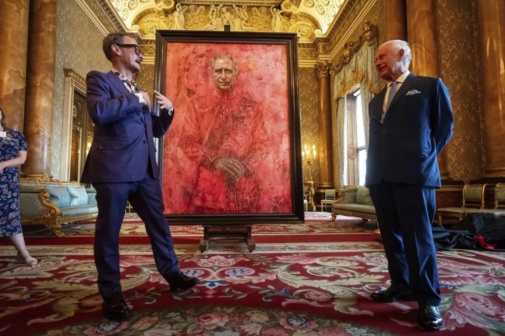 King Charles III’s Debut Portrait: Social Media Erupts with Controversy Over ‘Satanic’ Depiction