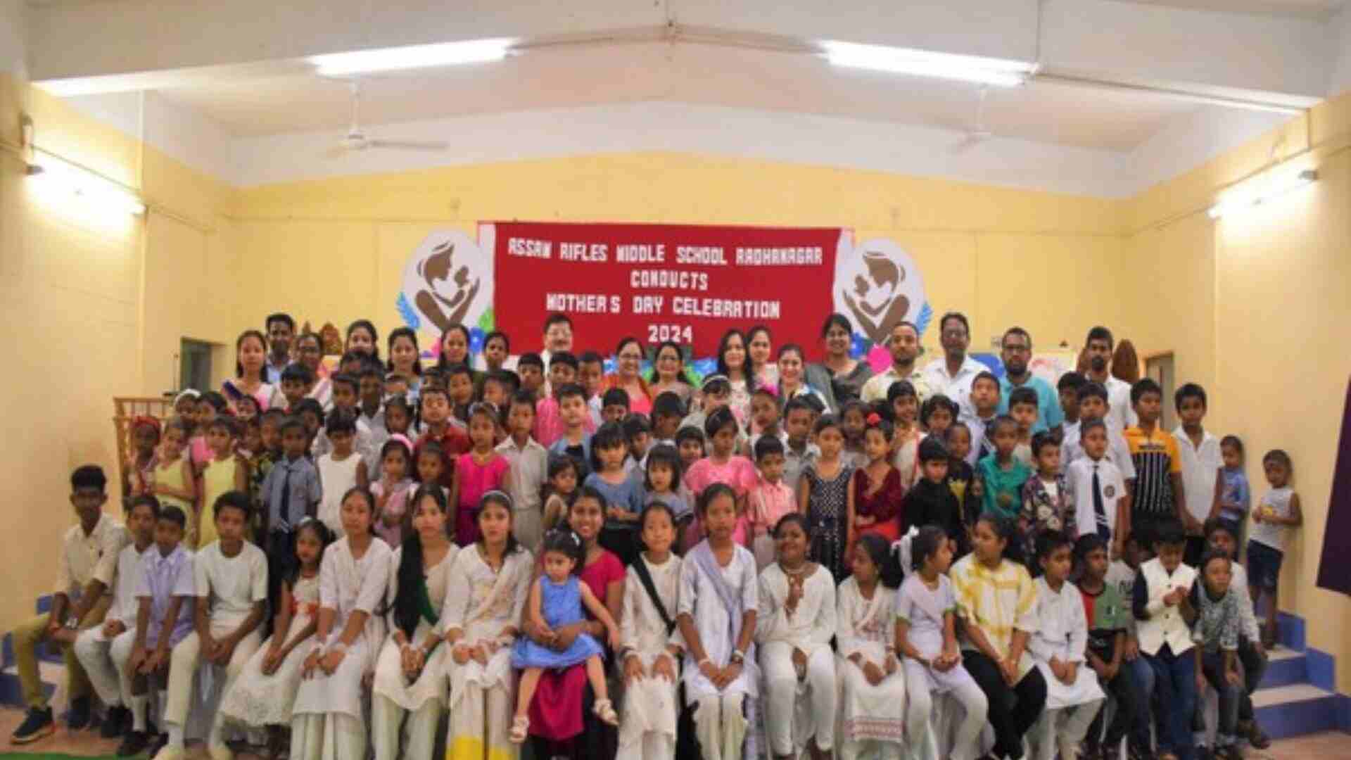 Assam Rifles Host Event For Mother’s Day In Tripura