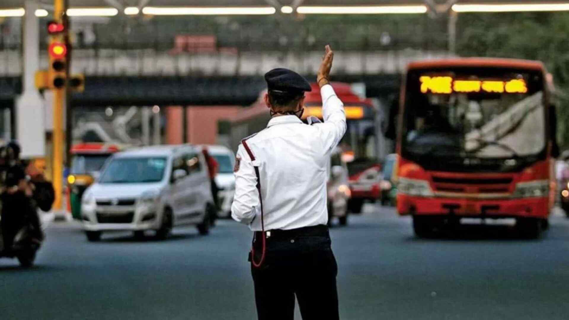Delhi Traffic Police Officer