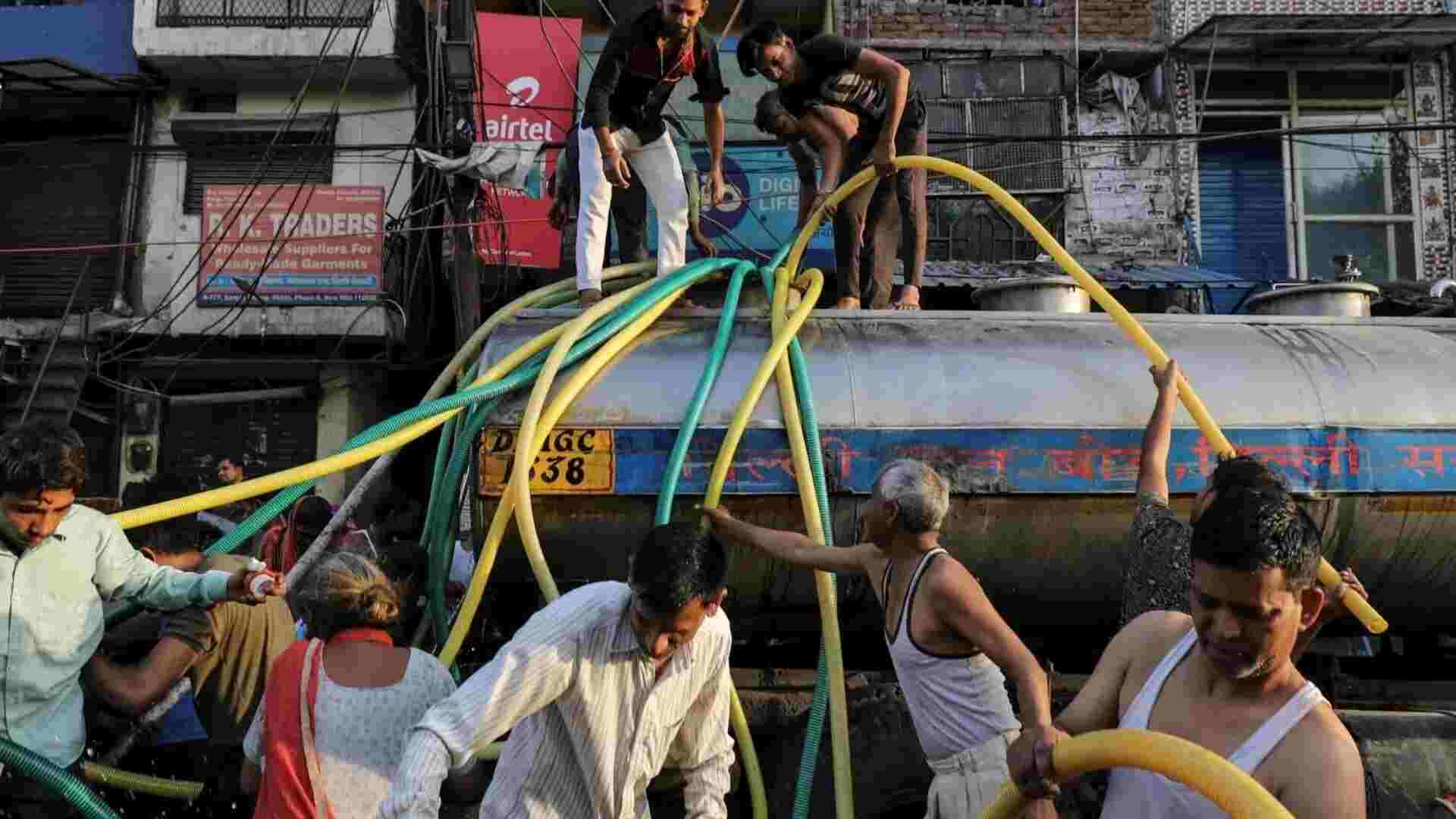 Delhi Water Crisis: AAP Asks For Pipeline Protection; BJP Criticizes Kejriwal