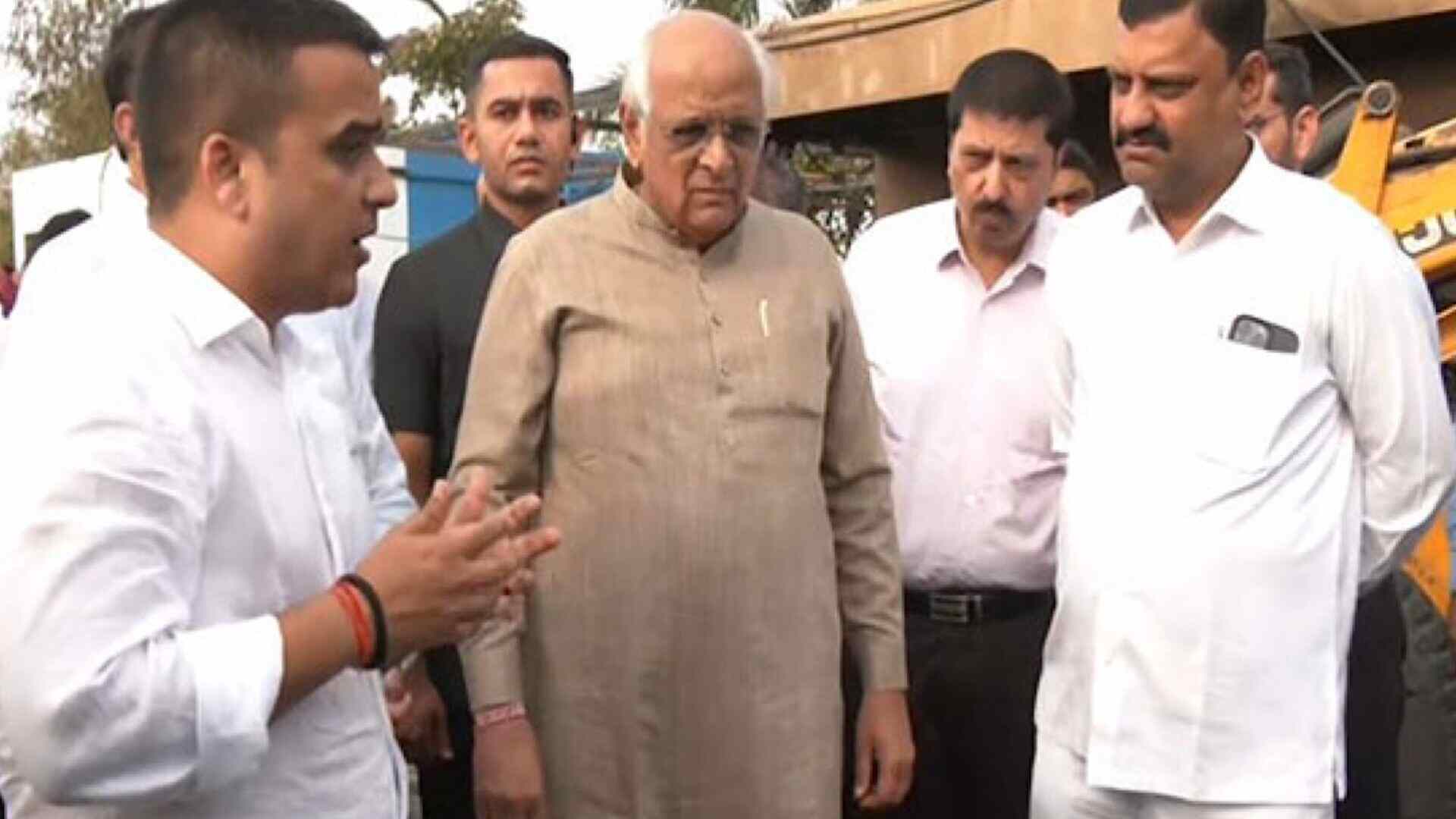 Rajkot Fire Tragedy: CM Bhupendra Patel Visits Injured At Hospital