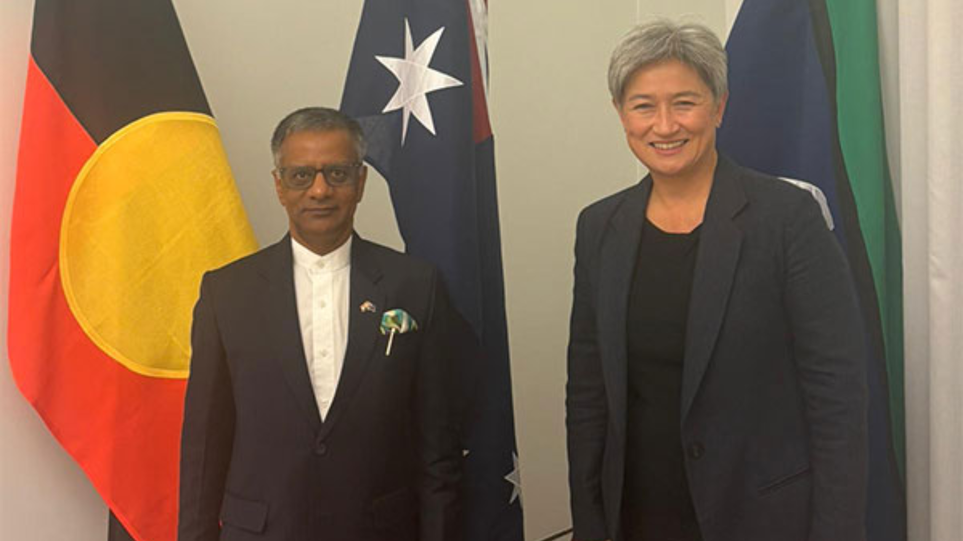 Indian High Commissioner Calls Australian Foreign Minister Penny Wong