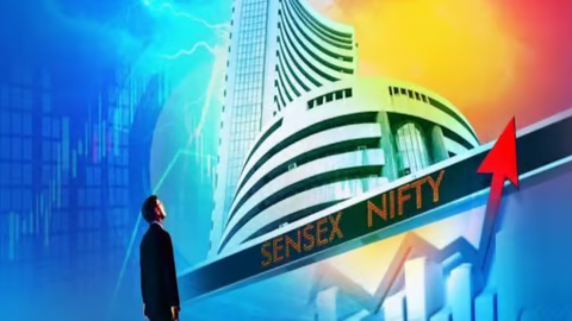 Indian Stock Markets Rebound From Early Losses, Nifty-Sensex Gained At Closing