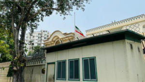 Iran President Helicopter Crash: Iranian Embassy in Delhi Lowers Flag To Half-Mast