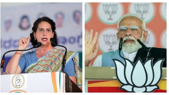 Priyanka Gandhi Hits Back at PM Modi’s ‘Ambani-Adani’ Dig
