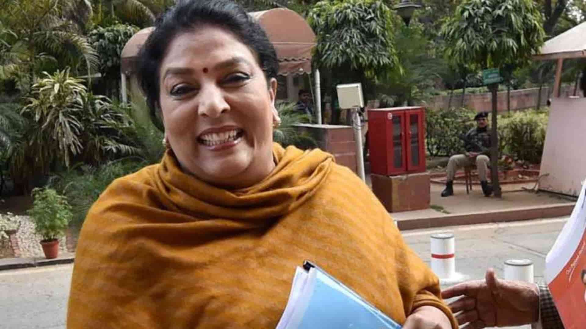 Congress MP Renuka Chowdhury Casts Vote In Telangana’s Khammam