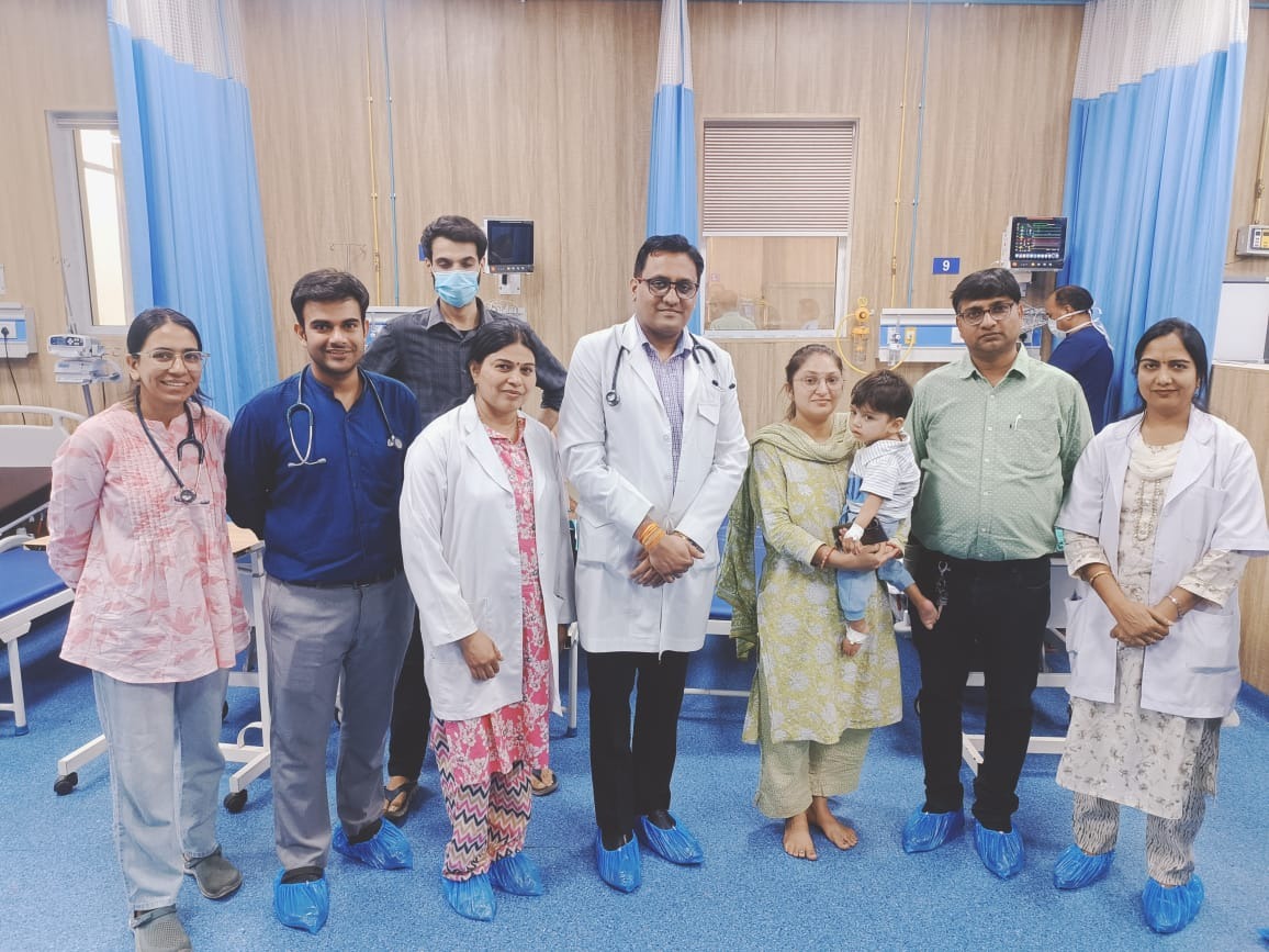 Successful administration of Zolganesma injection for SMA patient Hridayansh