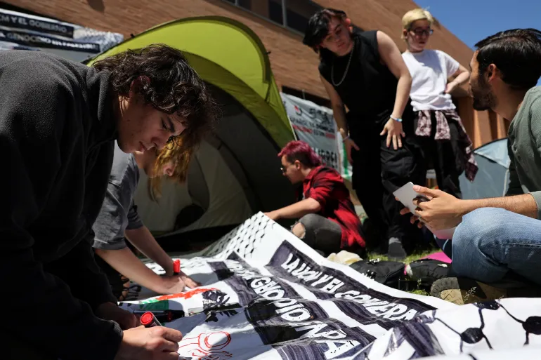 Spanish Students Rally in Support of Gaza, No Arrests Despite Lecturers Backing