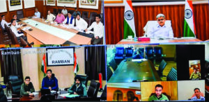 Atal Dulloo leads meeting on Ramban subsidence crisis