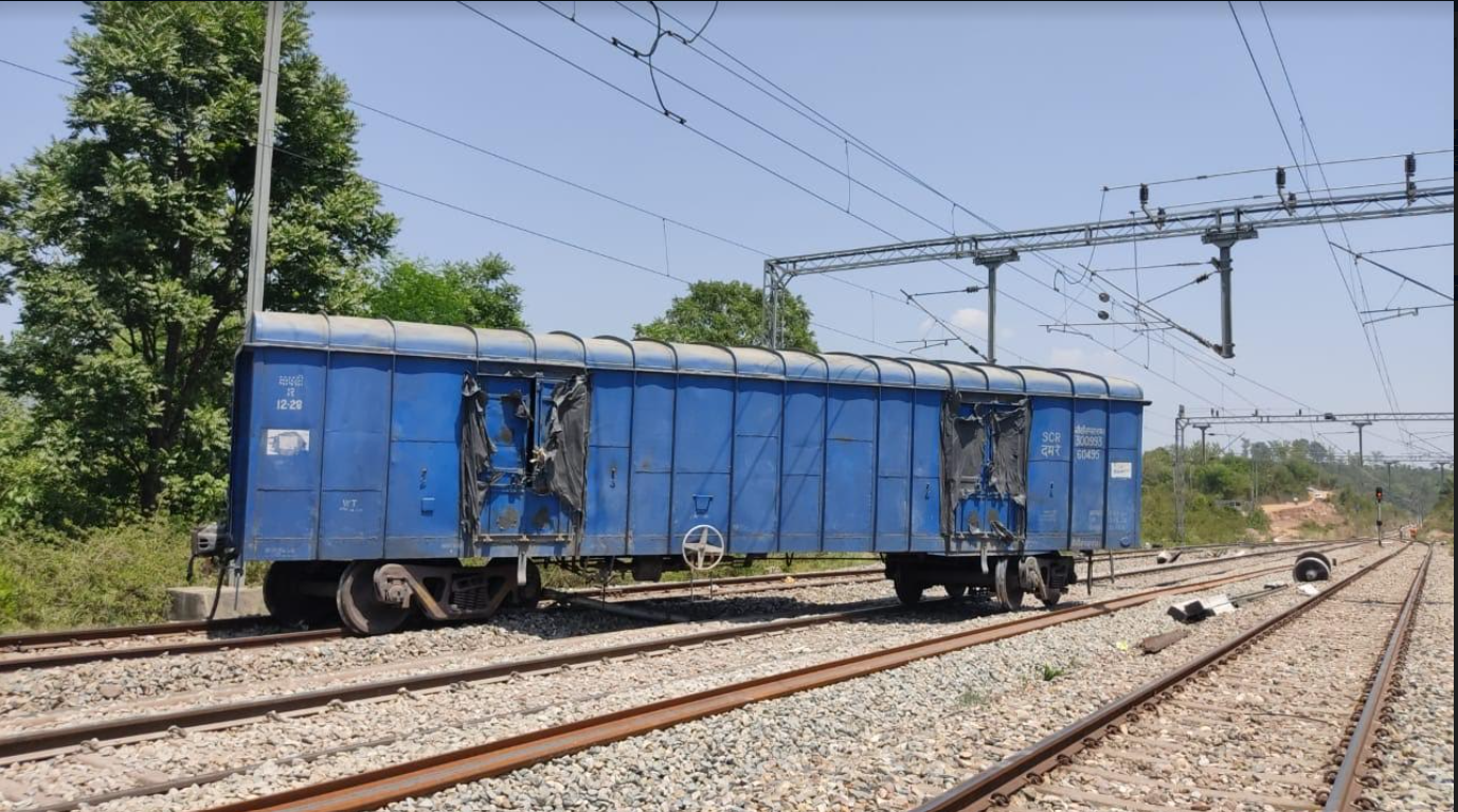 Goods train derailment halts traffic on Jammu-Katra railway track
