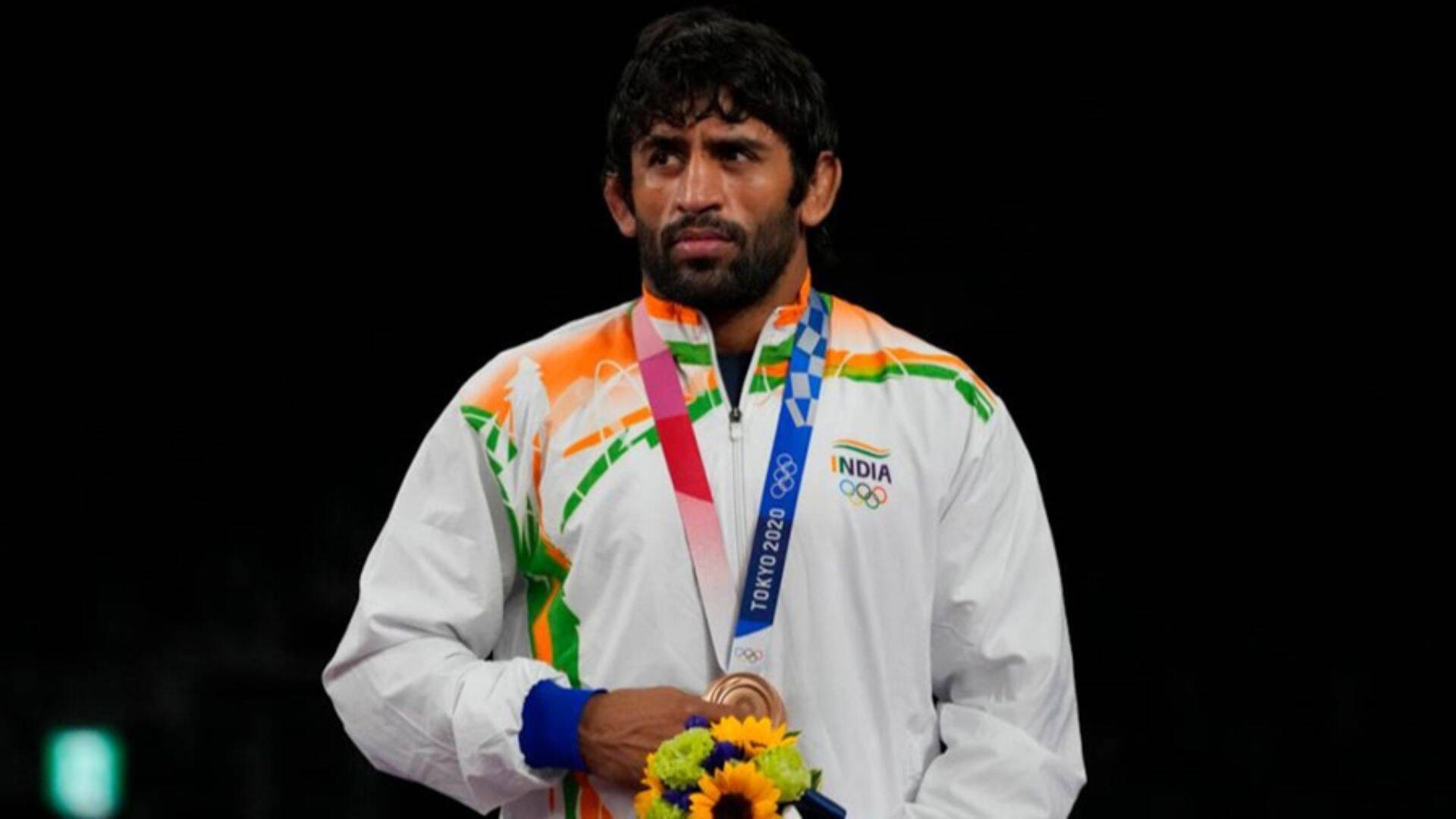 Bajrang Punia Suspended From UWW For Alleged Anti-Doping Rule Violation (ADRV)
