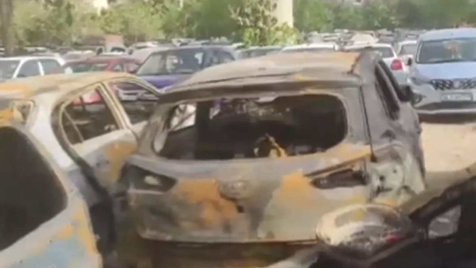 Chandni Chowk Blaze: 5 Shops Damaged, 17 Cars Gutted