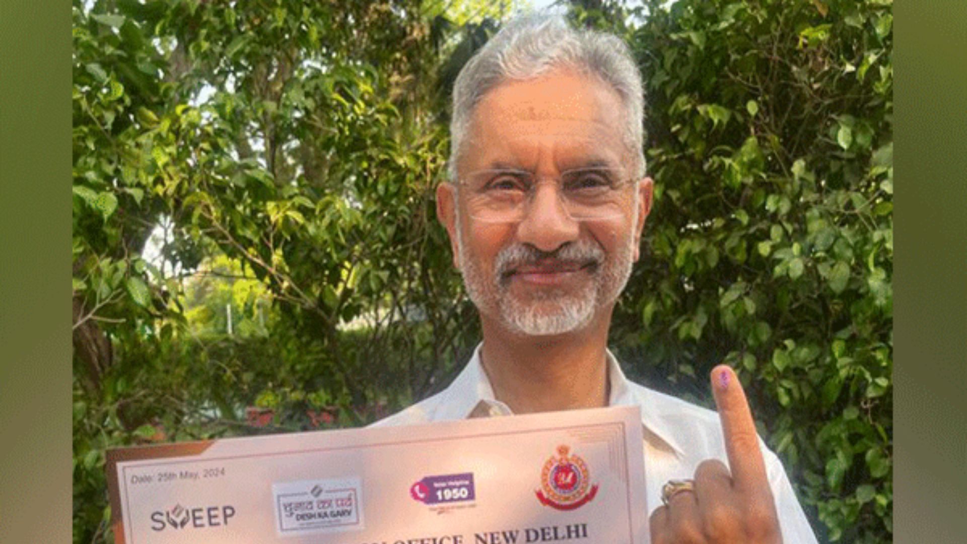 “Turnout In Record Numbers”: EAM S. Jaishankar Urges Everybody For Voting Today