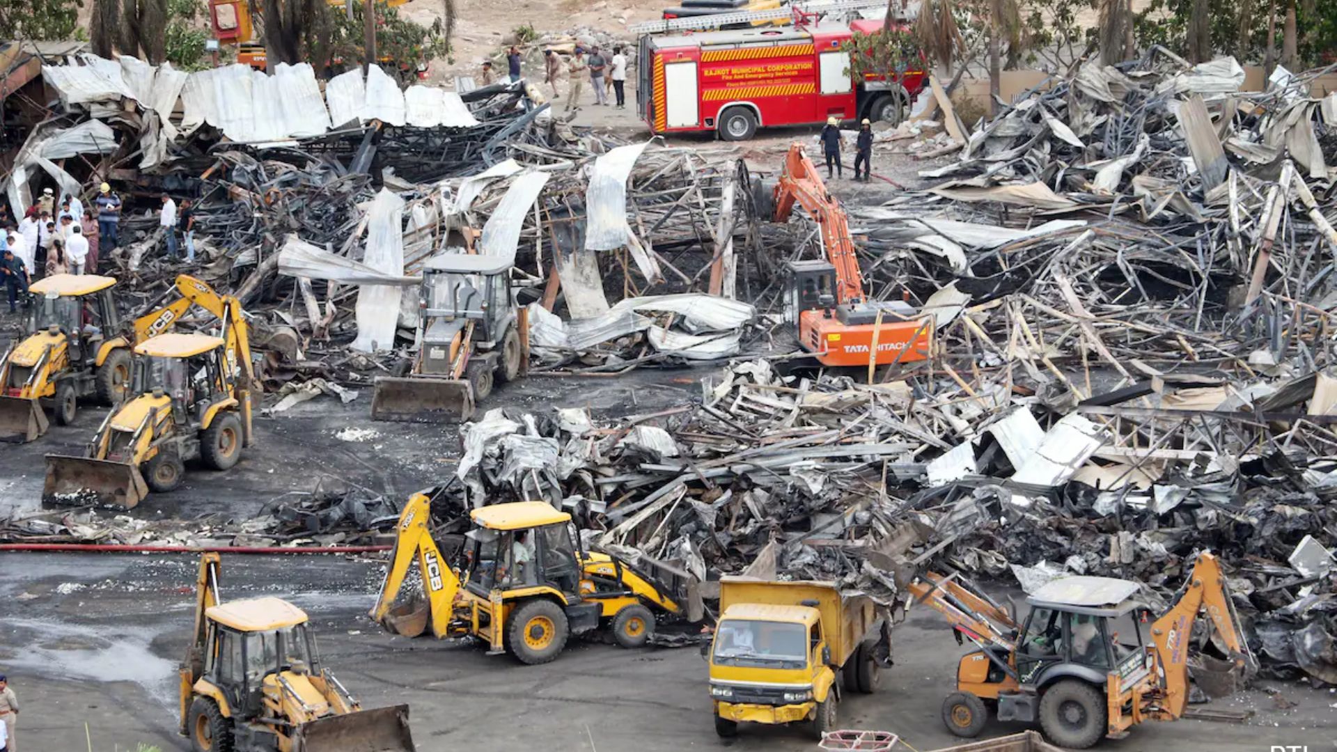 Gujarat Government Suspends 7 Officials Over Rajkot Gaming Zone Fire Negligence
