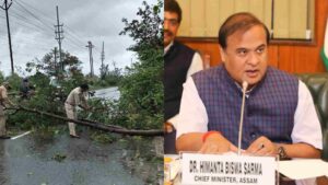 Heavy Storms Lash Parts Of Assam, CM Sarma Instructs To Be On Alert