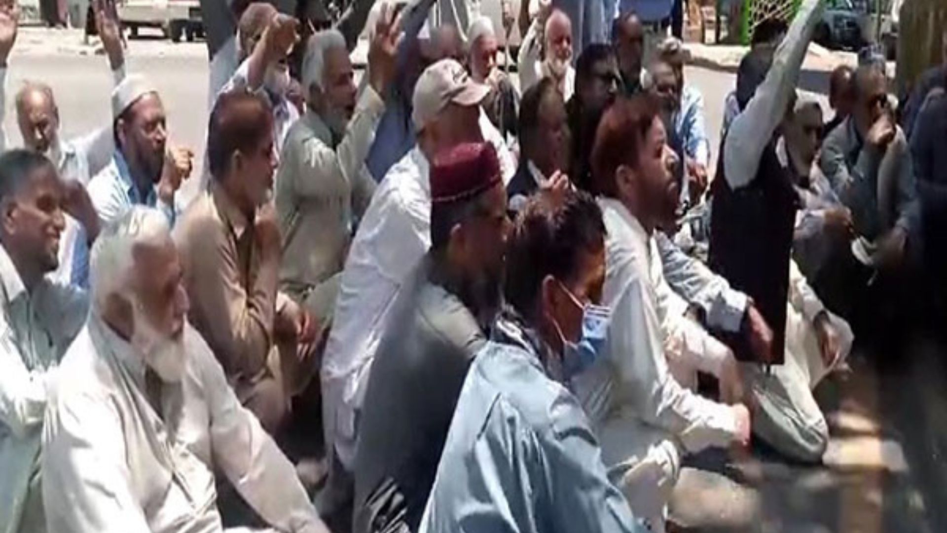 PoJK: Retired Govt Employees Protest, Demand Pension Hike Amid Skyrocketing Inflation